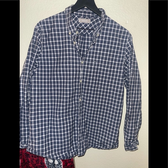 Everlane Other - Everlane plaid button down large